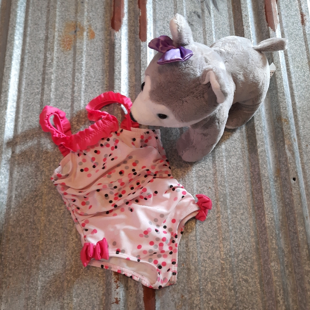 Ruffled Absorba Bathing Suit - Picture 7 of 7